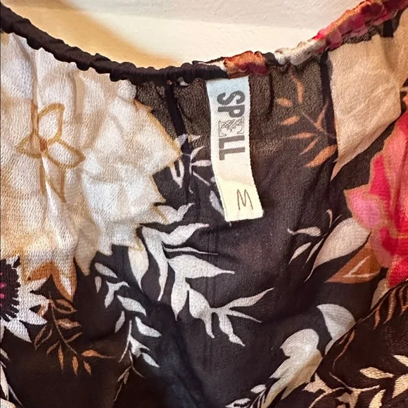 SWAP for @acortes4373 💫 EUC to BNWOT Spell Jagger Blouse Medium 🌺🍁 - Picture 4 of 9